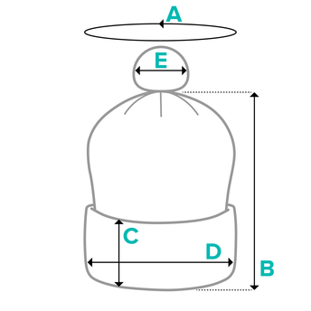 Size Image 1 for Bommel-Beanie