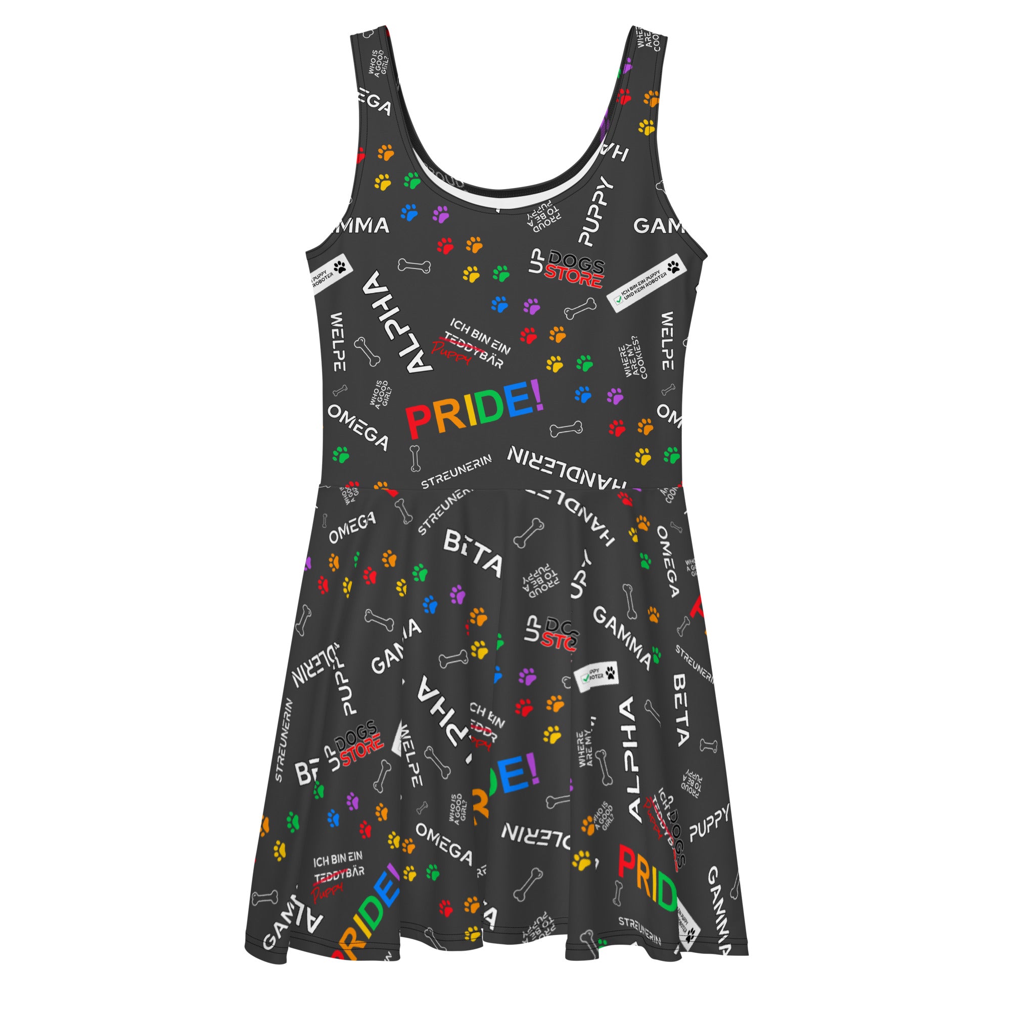 fancy skater dress Spooky Fancy Felines