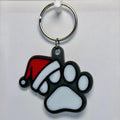 Pfote mit Mütze - Schlüsselanhänger