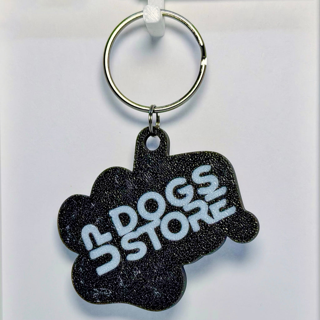 Pfote mit Mütze - Schlüsselanhänger