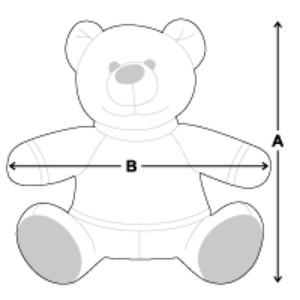 Größentabellen-Bild 1 für Teddy