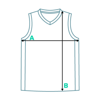 Size Image 2 for Basketballtrikot