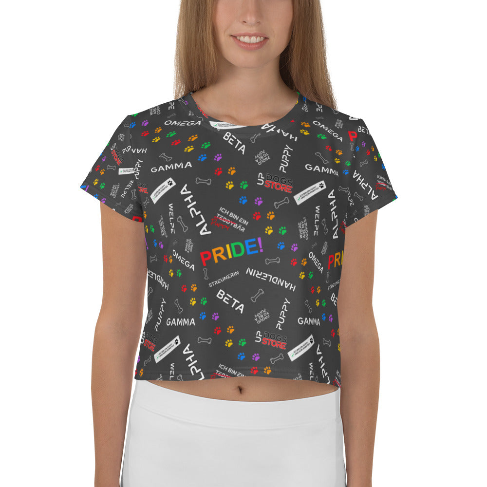 Rank Colorful Lady / Crop-Top