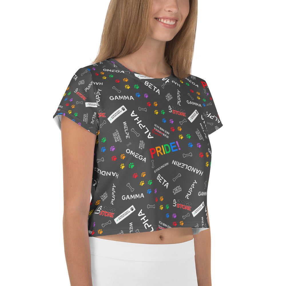 Rank Colorful Lady / Crop-Top