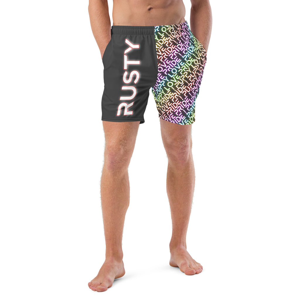 Puppy Love Pride / Badehose / Customize