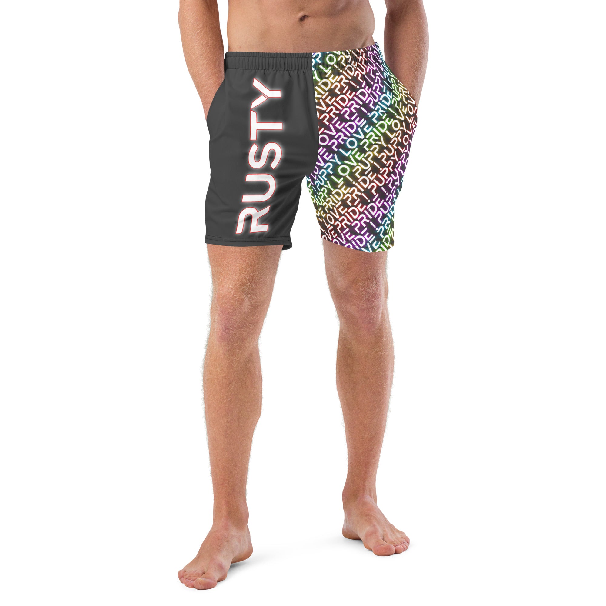 Puppy Love Pride / Badehose / Customize