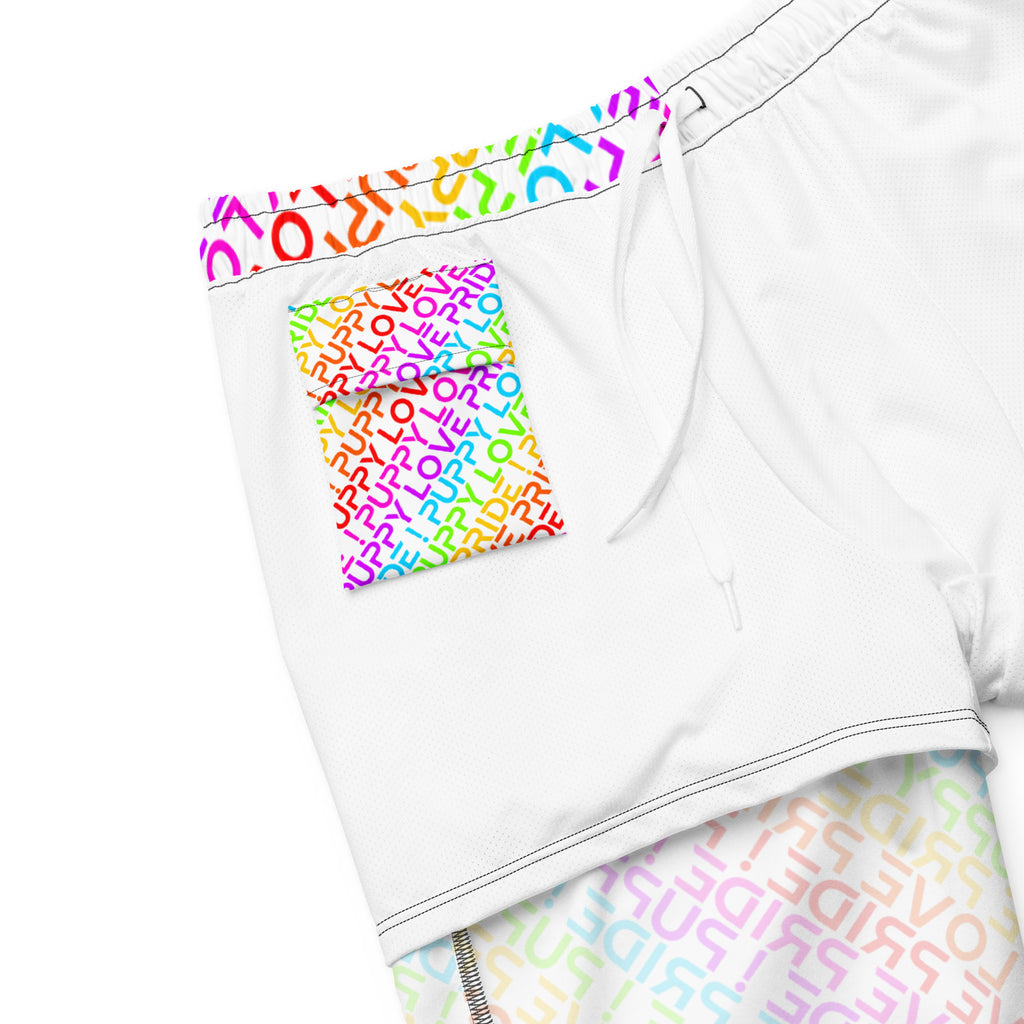 Puppy Love Pride / Badehose / Customize