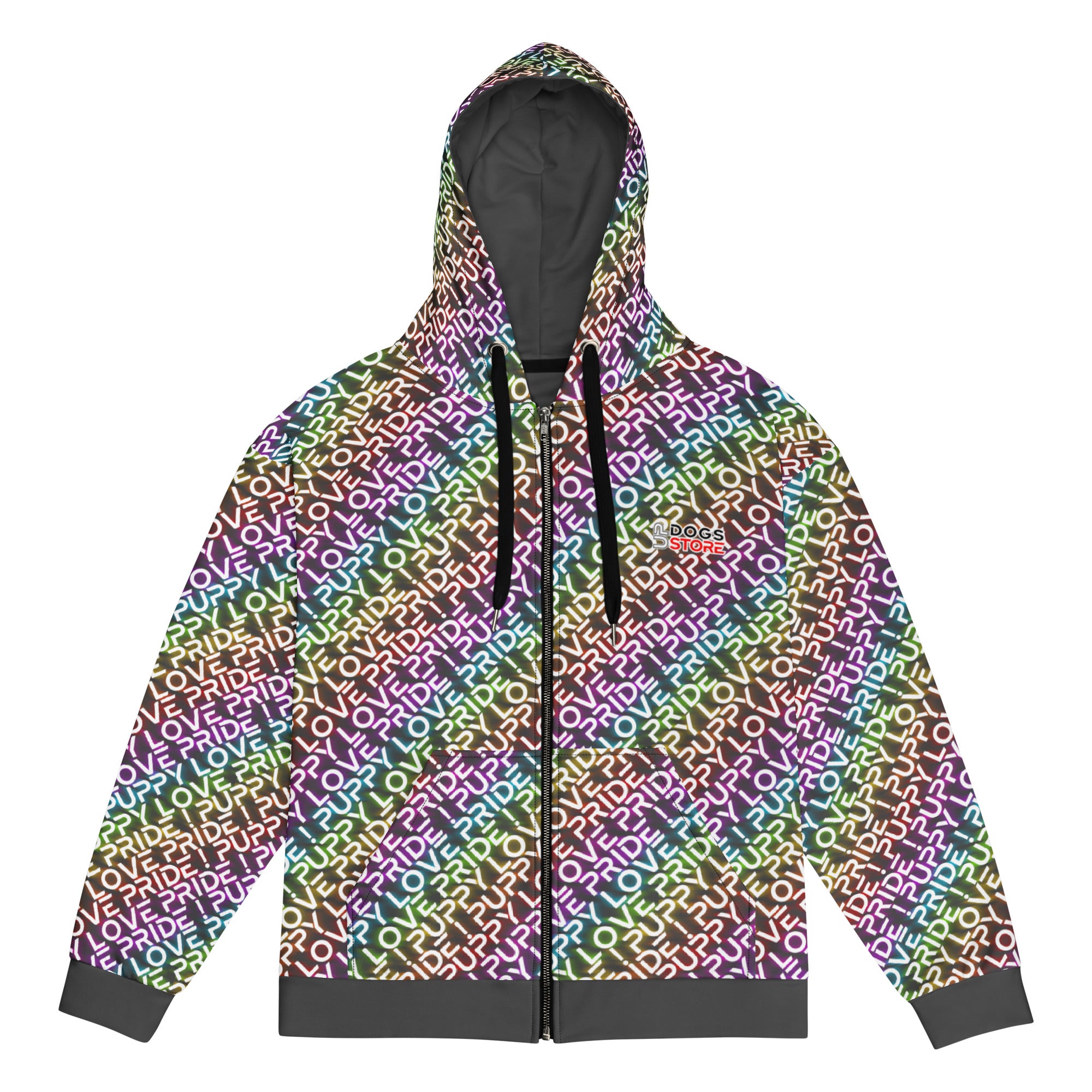 Puppy Love Pride / Zip-Hoodie