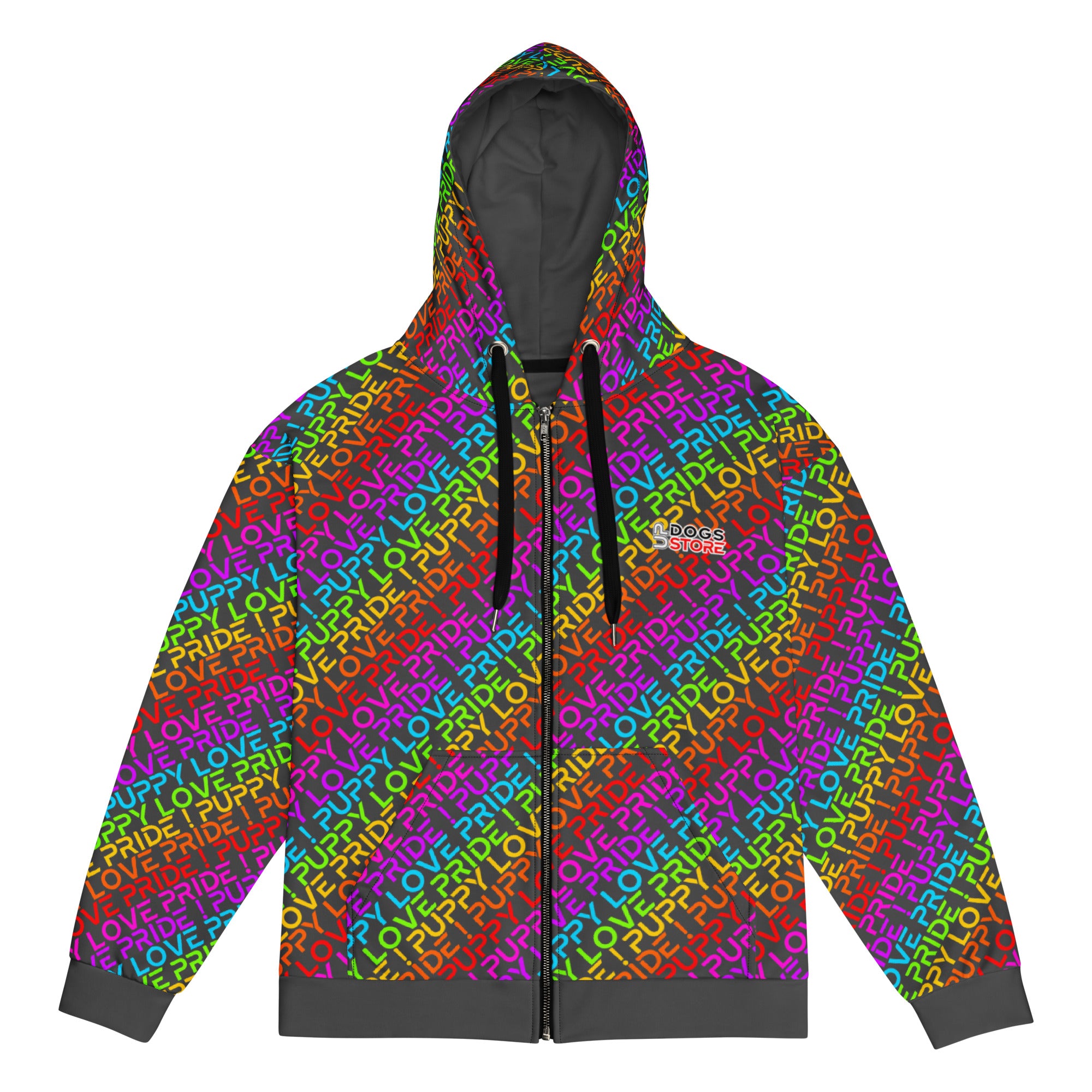 Puppy Love Pride / Zip-Hoodie