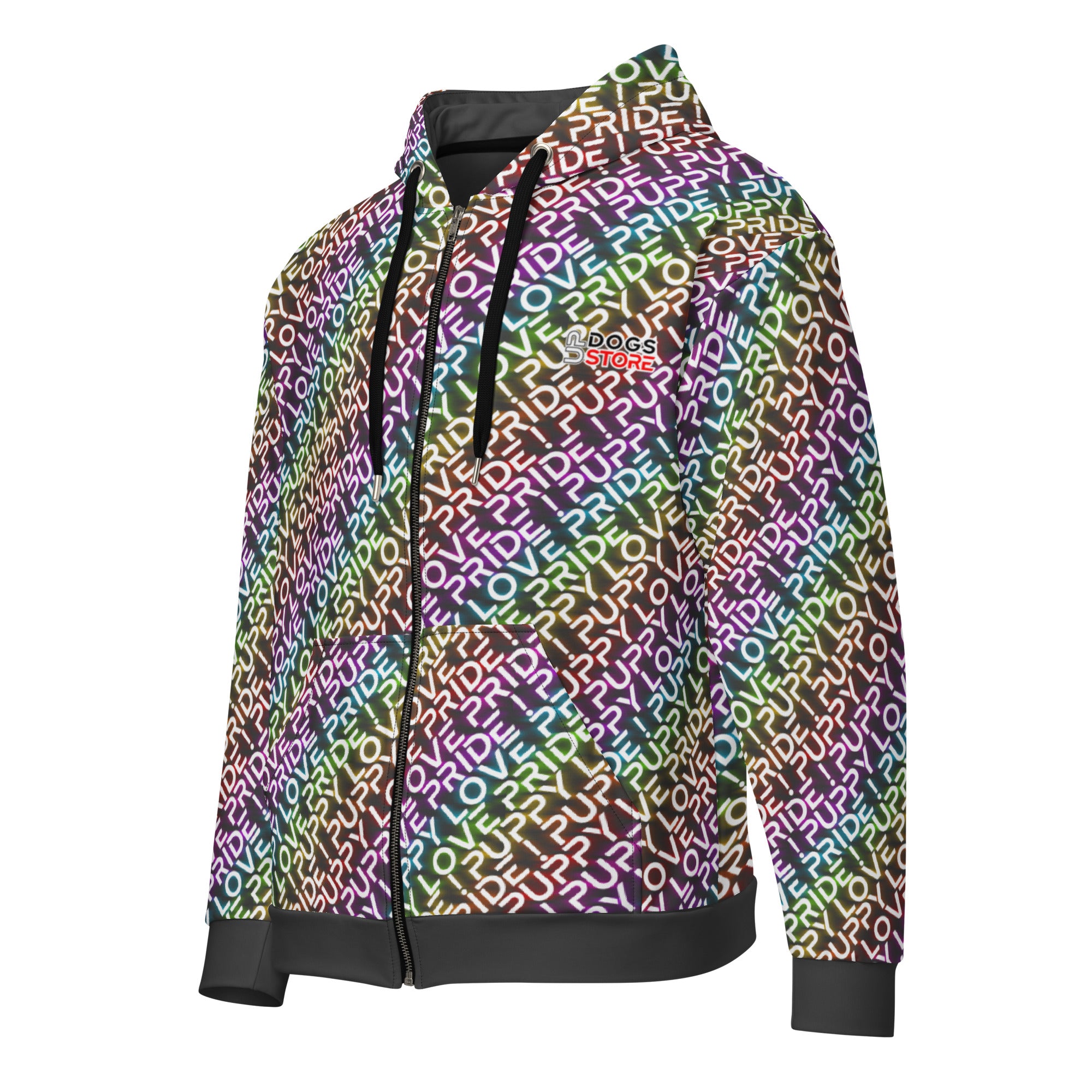 Puppy Love Pride / Zip-Hoodie
