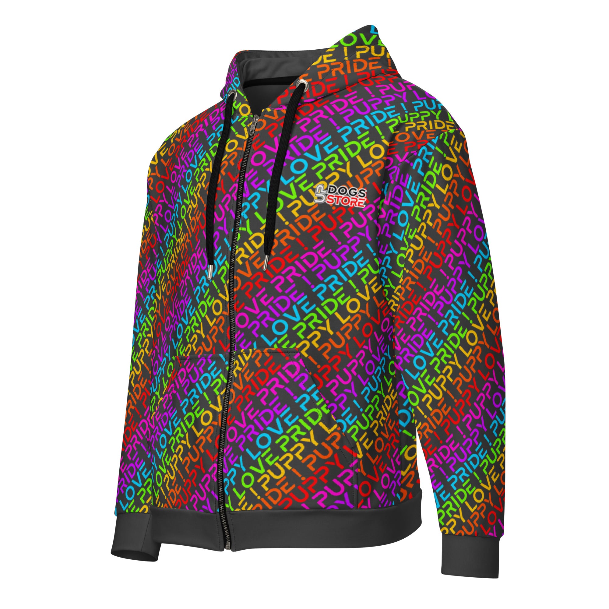 Puppy Love Pride / Zip-Hoodie