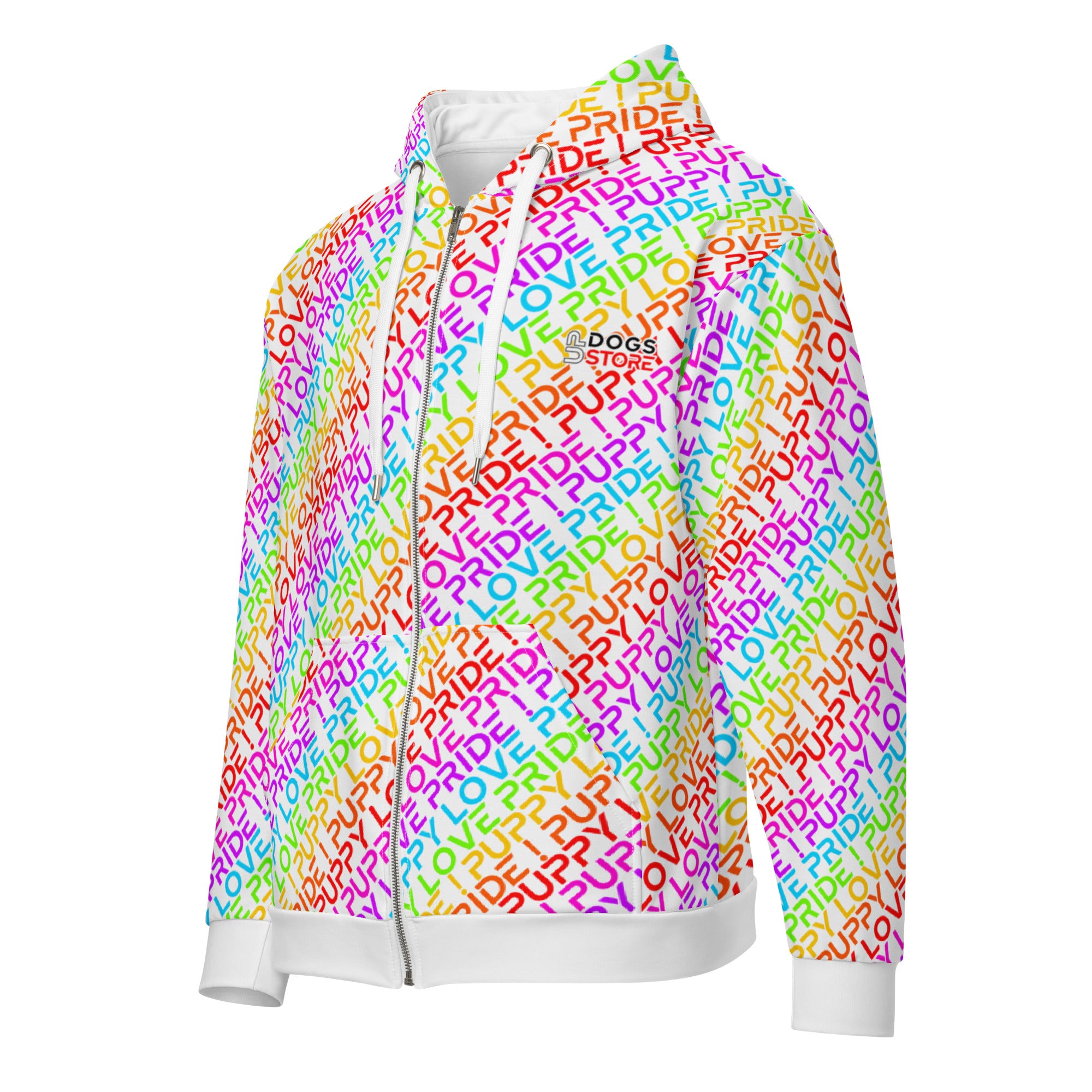 Puppy Love Pride / Zip-Hoodie