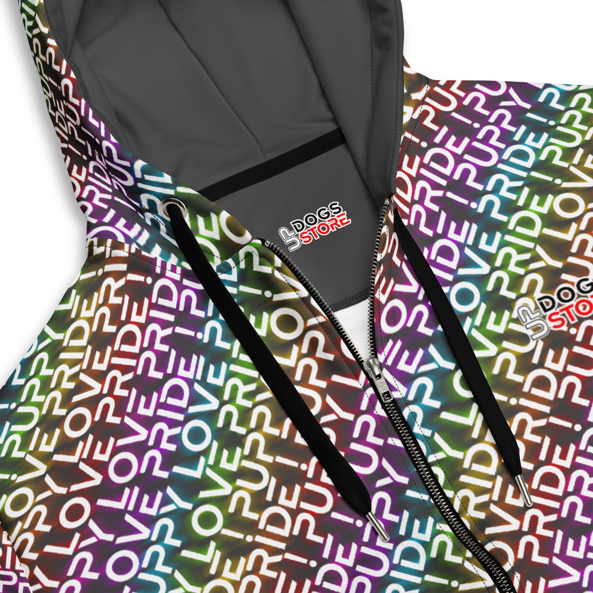 Puppy Love Pride / Zip-Hoodie