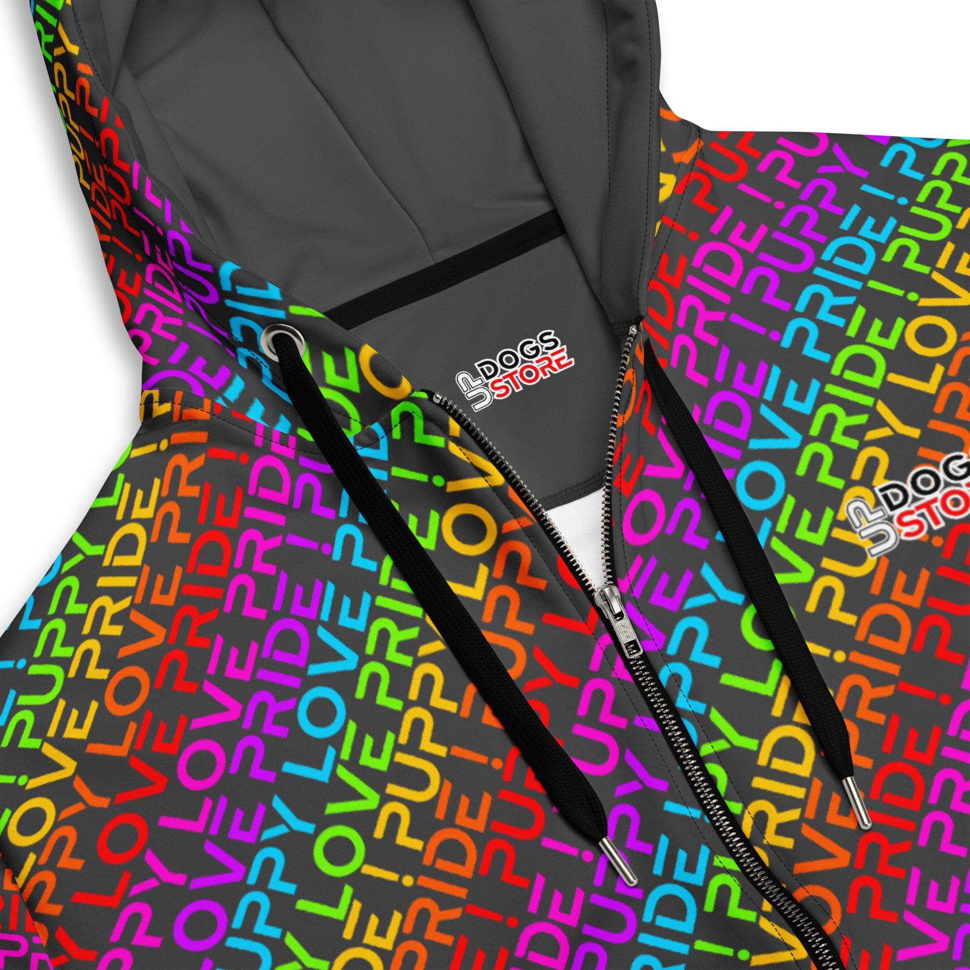 Puppy Love Pride / Zip-Hoodie
