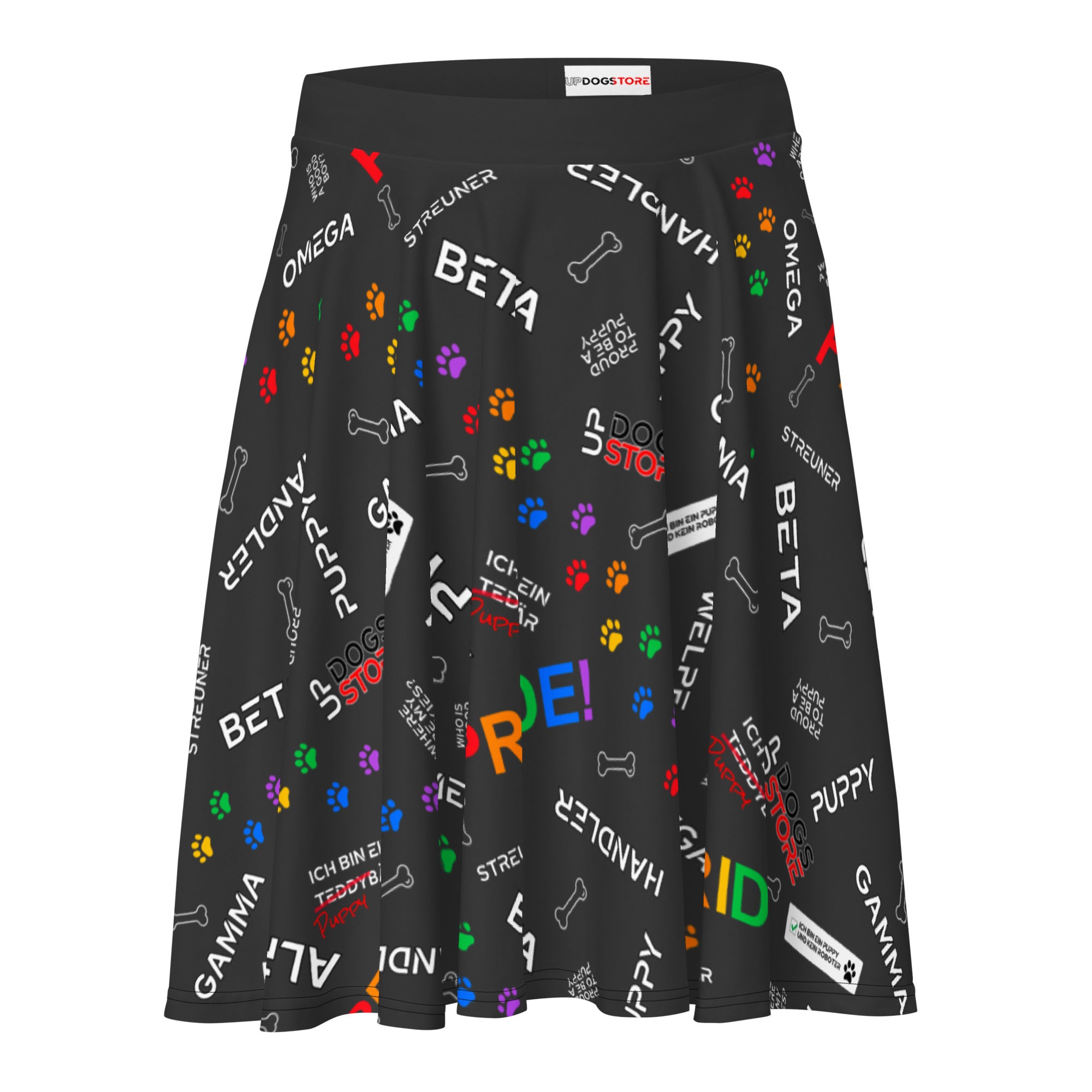Rank Colorful / Skater-Skirt