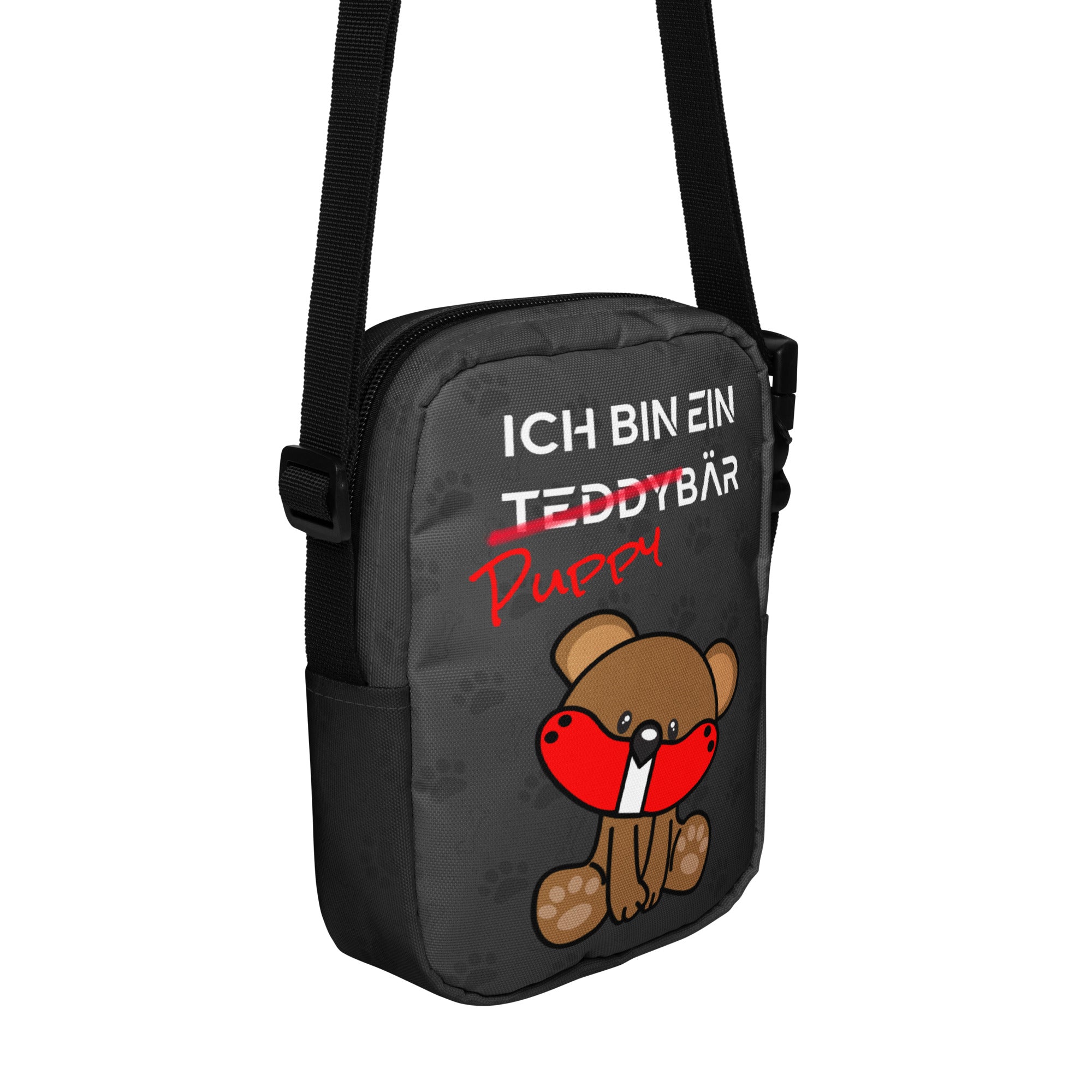 Ich bin ein PuppyBär / Umhängetasche / Customize