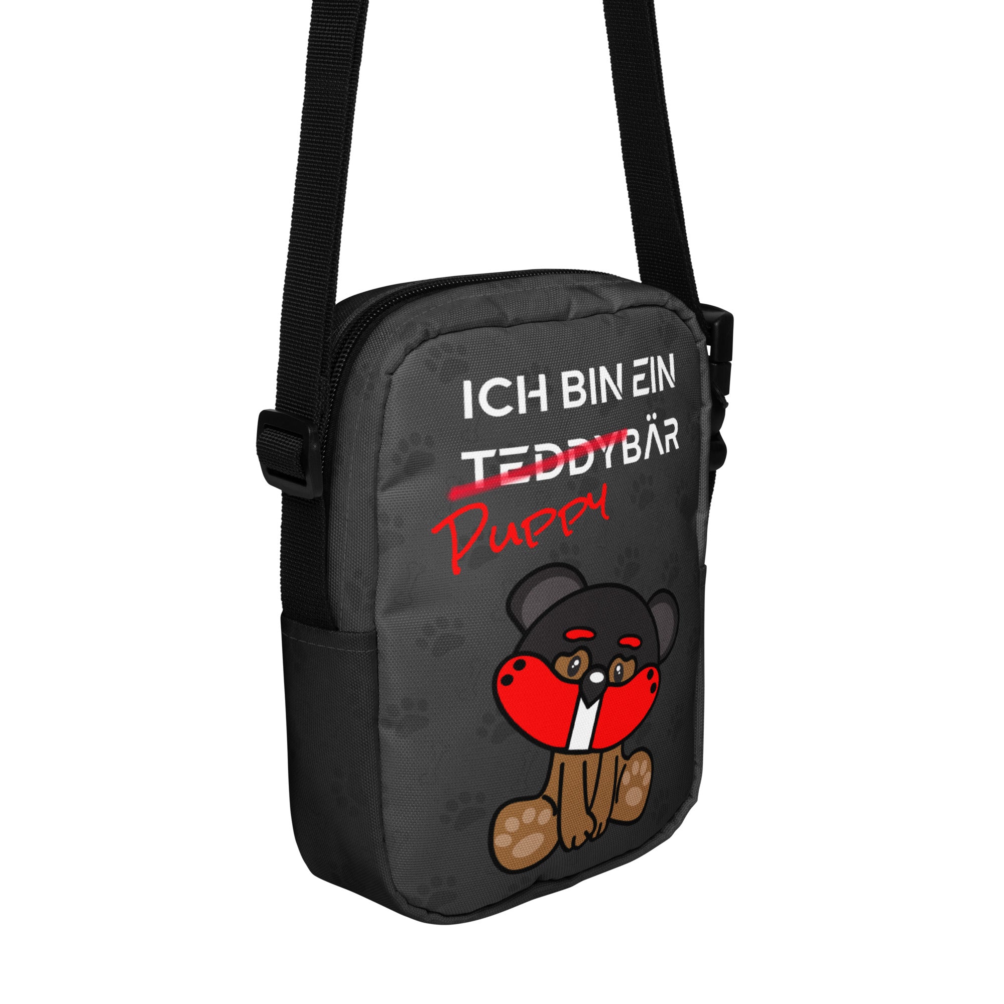 Ich bin ein PuppyBär / Umhängetasche / Customize