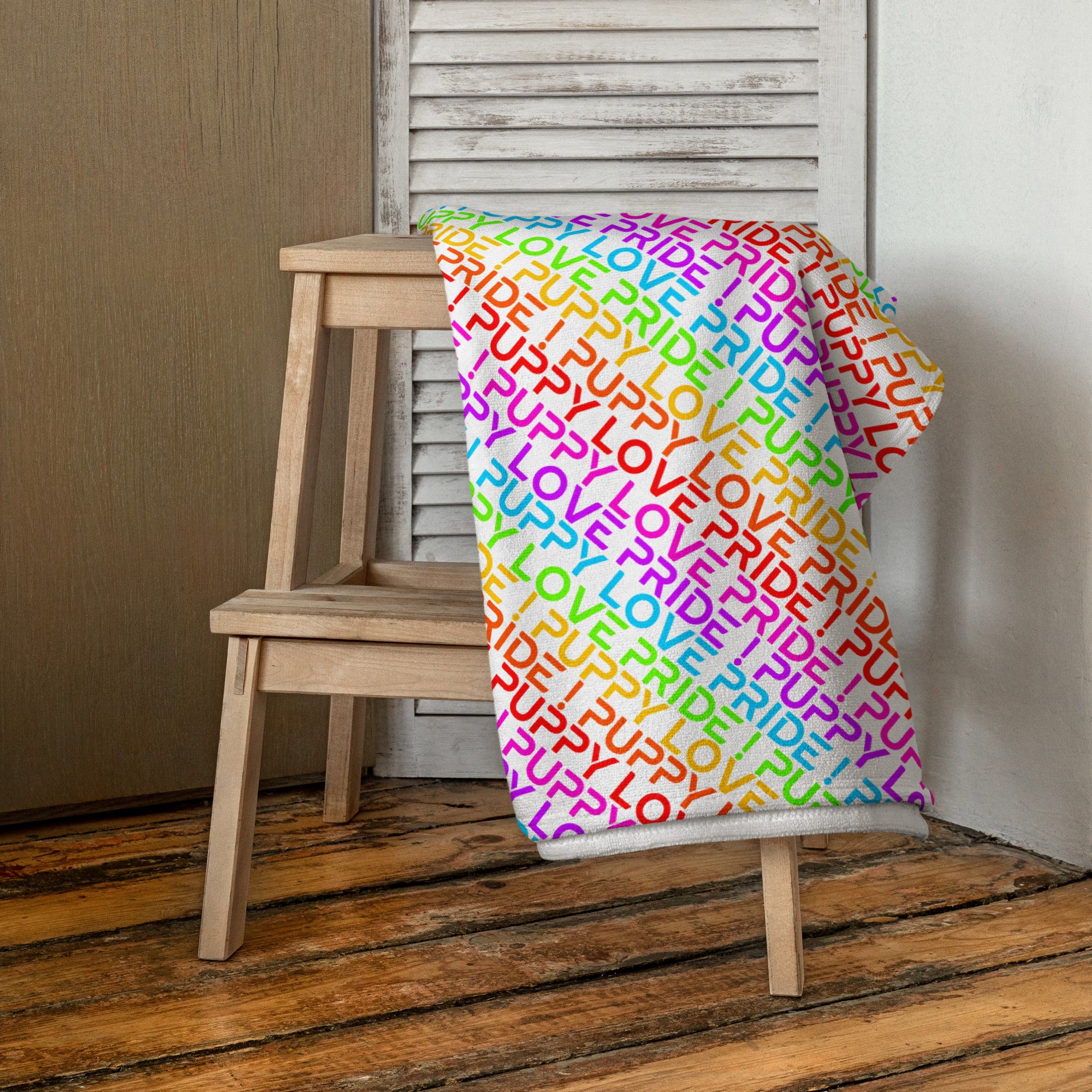 Puppy Love Pride / Bath Towel