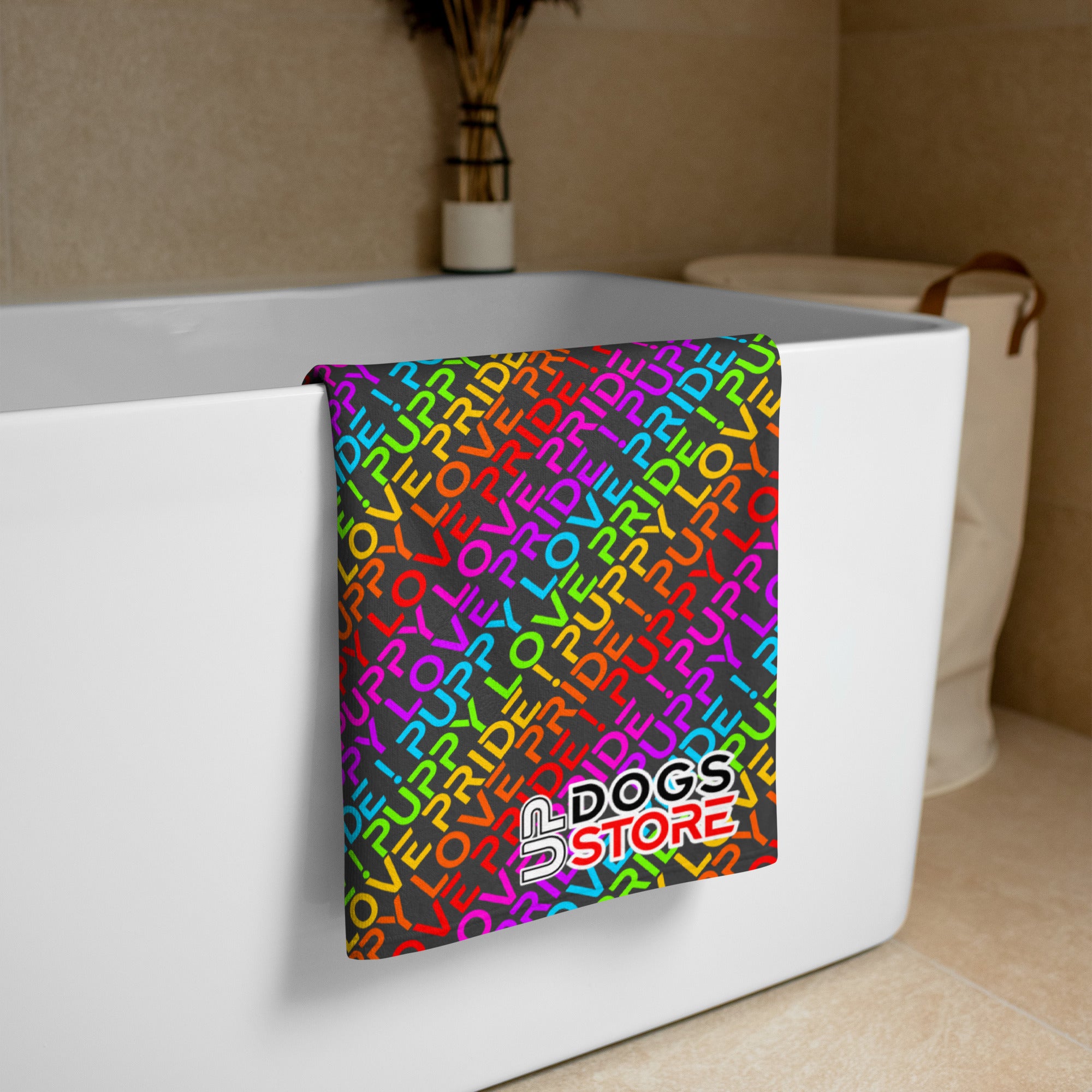 Puppy Love Pride / Bath Towel