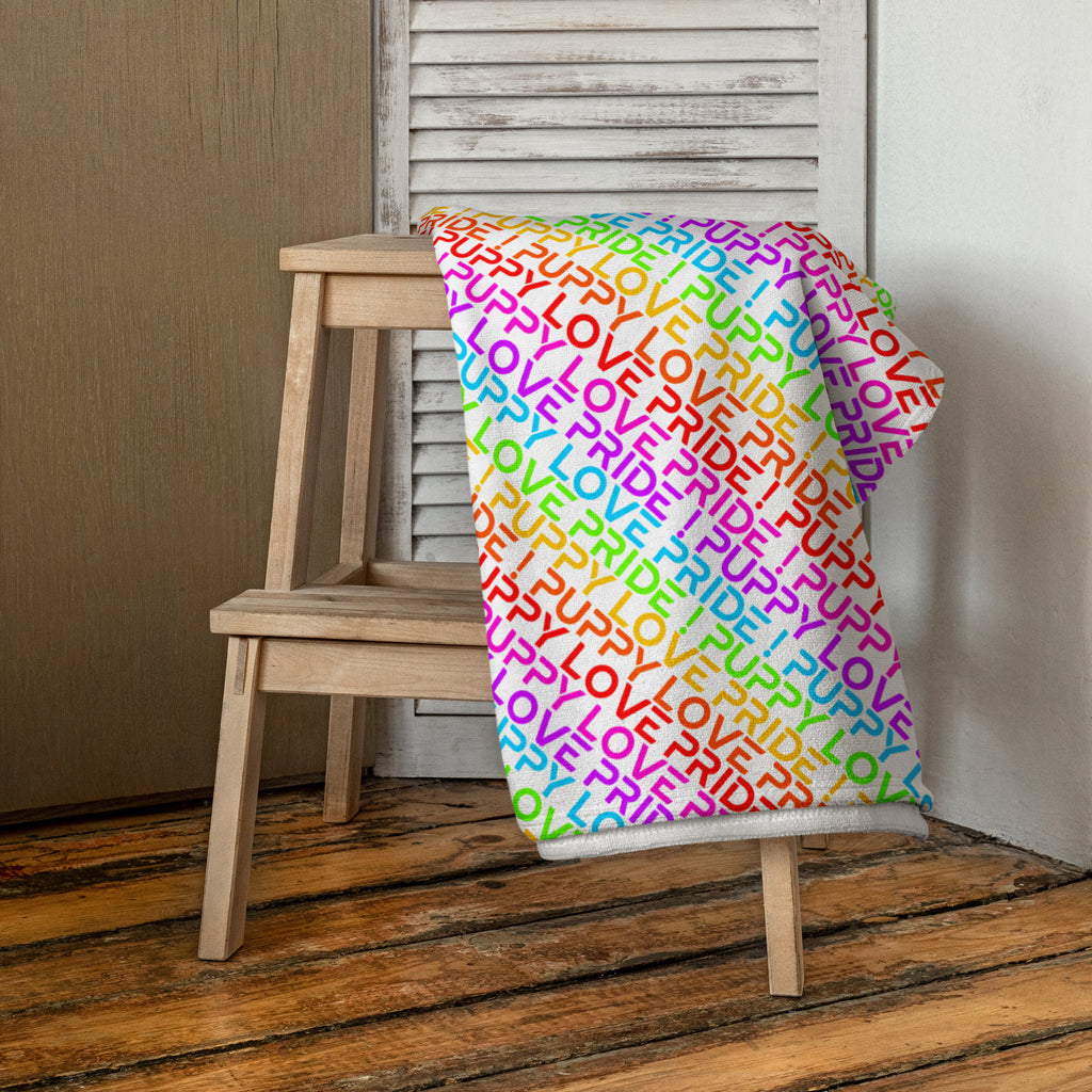 Puppy Love Pride / Bath Towel