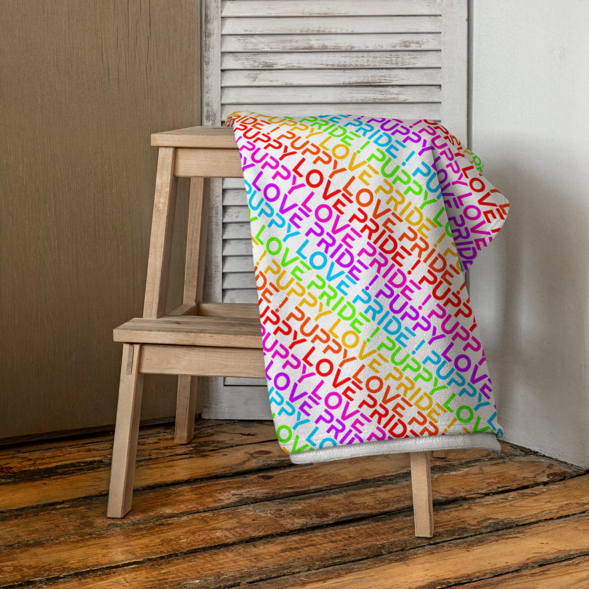 Puppy Love Pride / Bath Towel