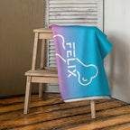 Colorful Vibes - Personal Bone / Bath Towel / Customize