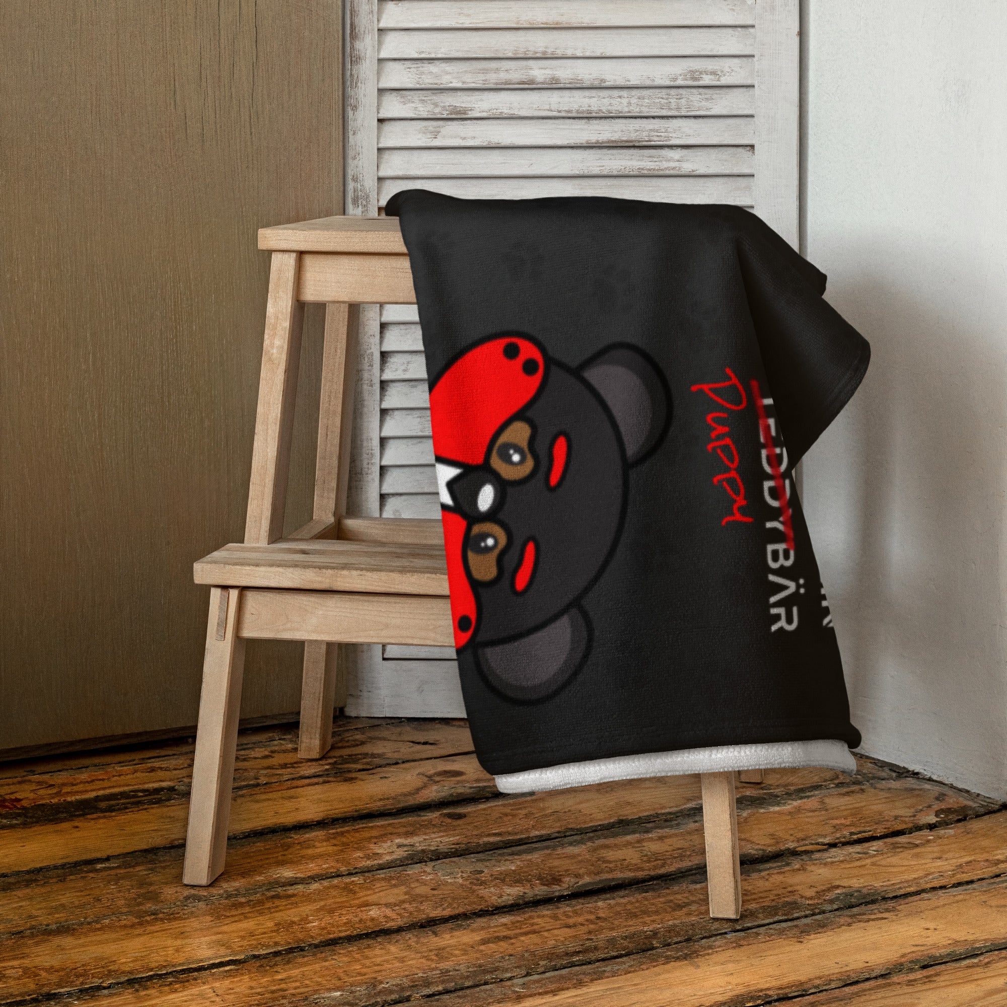 Ich bin ein PuppyBär - Badetuch - Customize