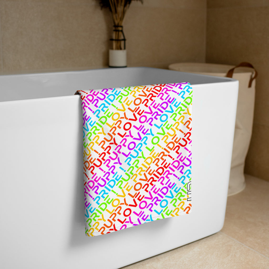 Puppy Love Pride / Bath Towel