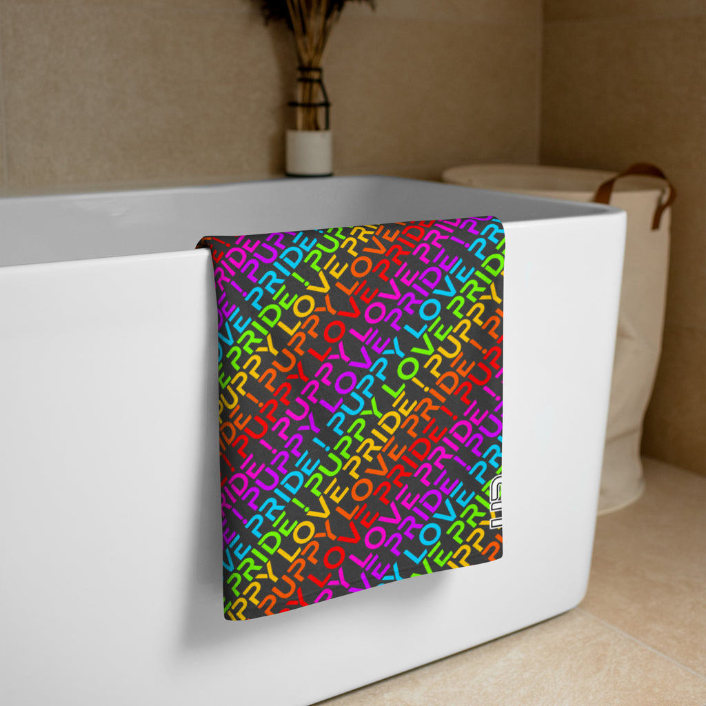 Puppy Love Pride / Bath Towel