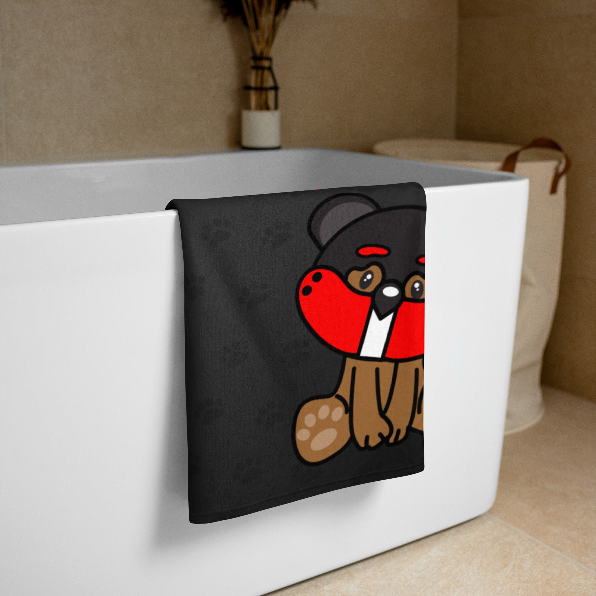 Ich bin ein PuppyBär - Badetuch - Customize