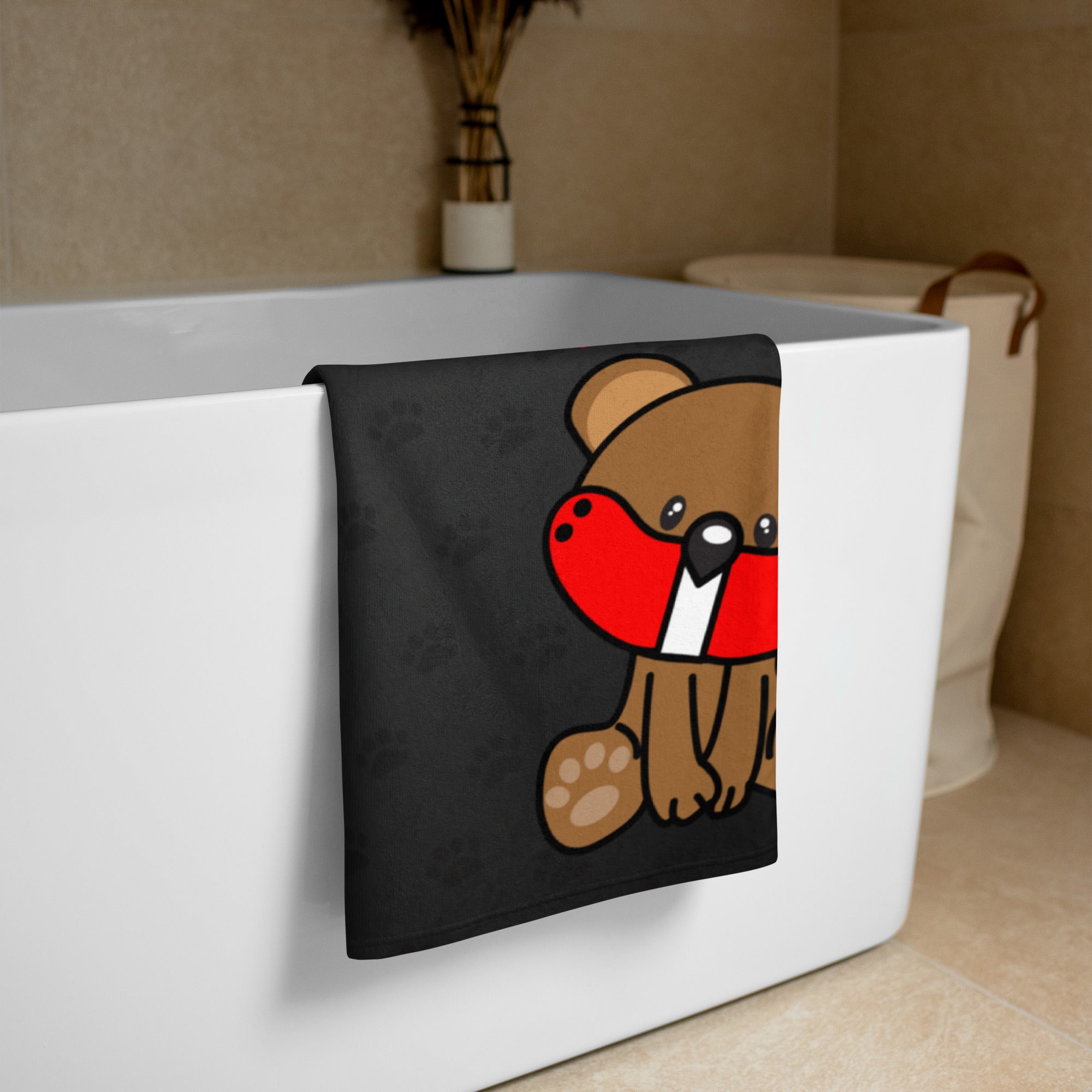 Ich bin ein PuppyBär - Badetuch - Customize