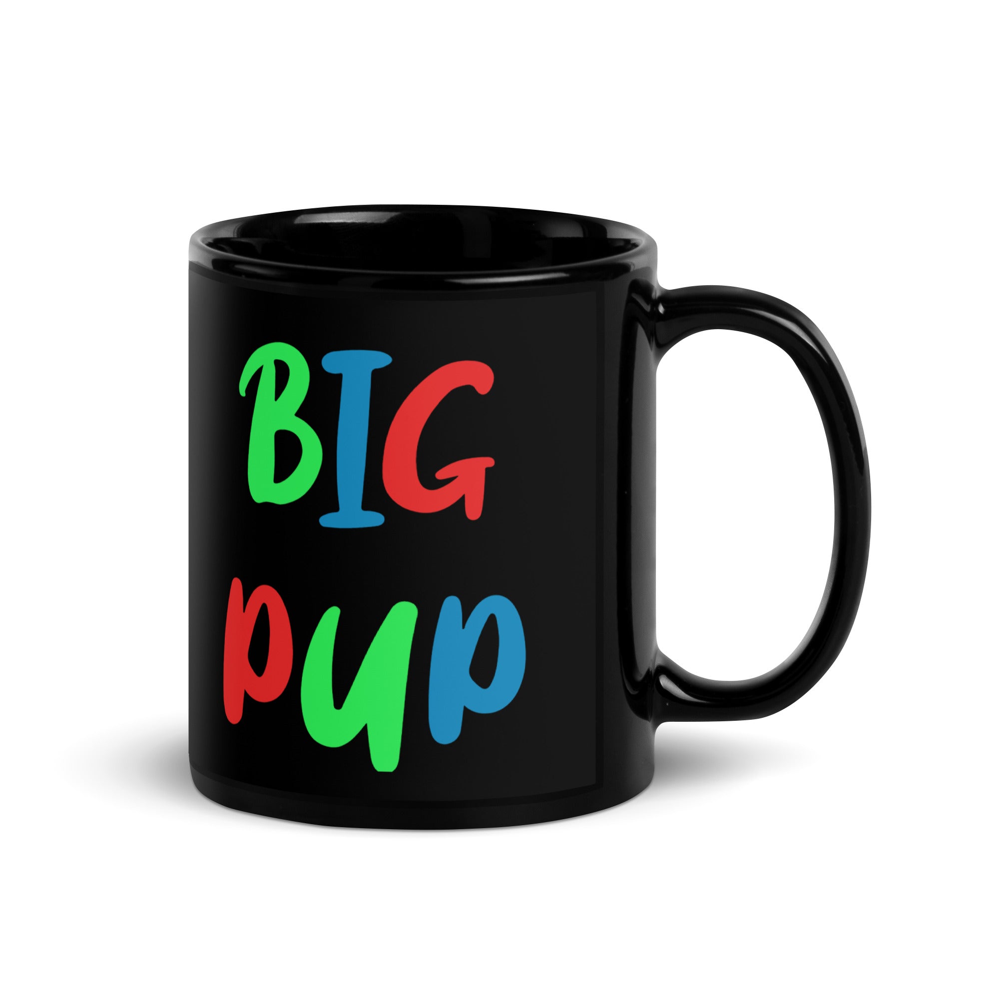 Big Pup - Tasse - Customize – Farbe: Schwarz, Größe: 11 oz