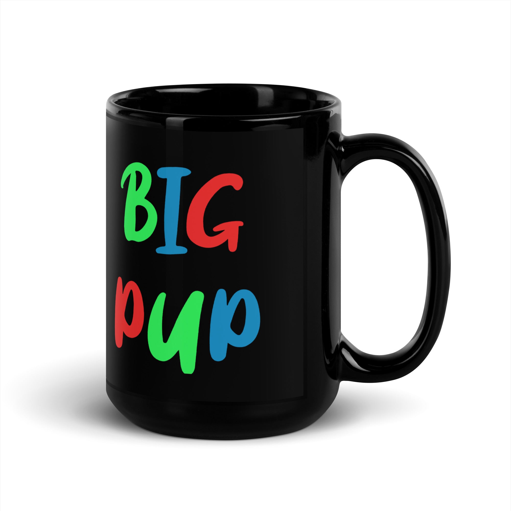 Big Pup - Tasse - Customize – Farbe: Schwarz, Größe: 15 oz