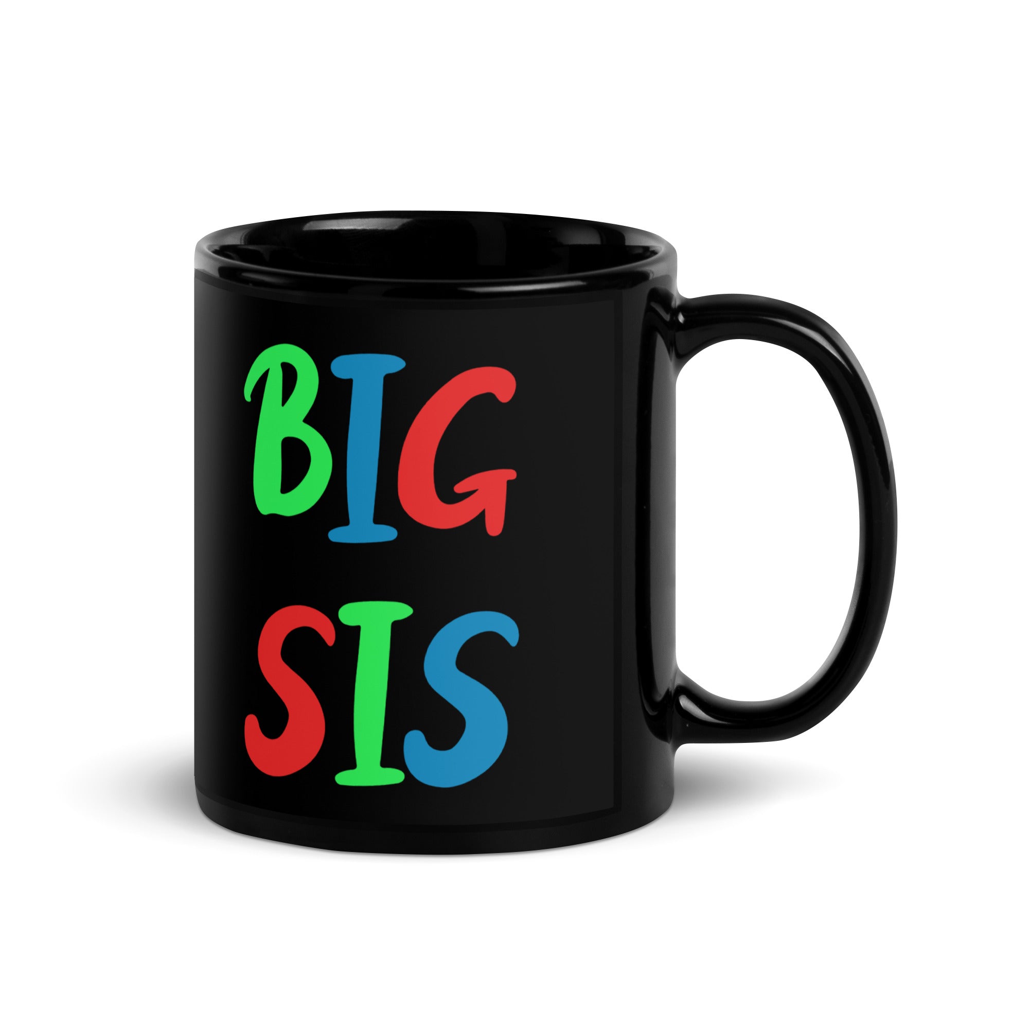 Big Sis - Tasse - Customize – Farbe: Schwarz, Größe: 11 oz