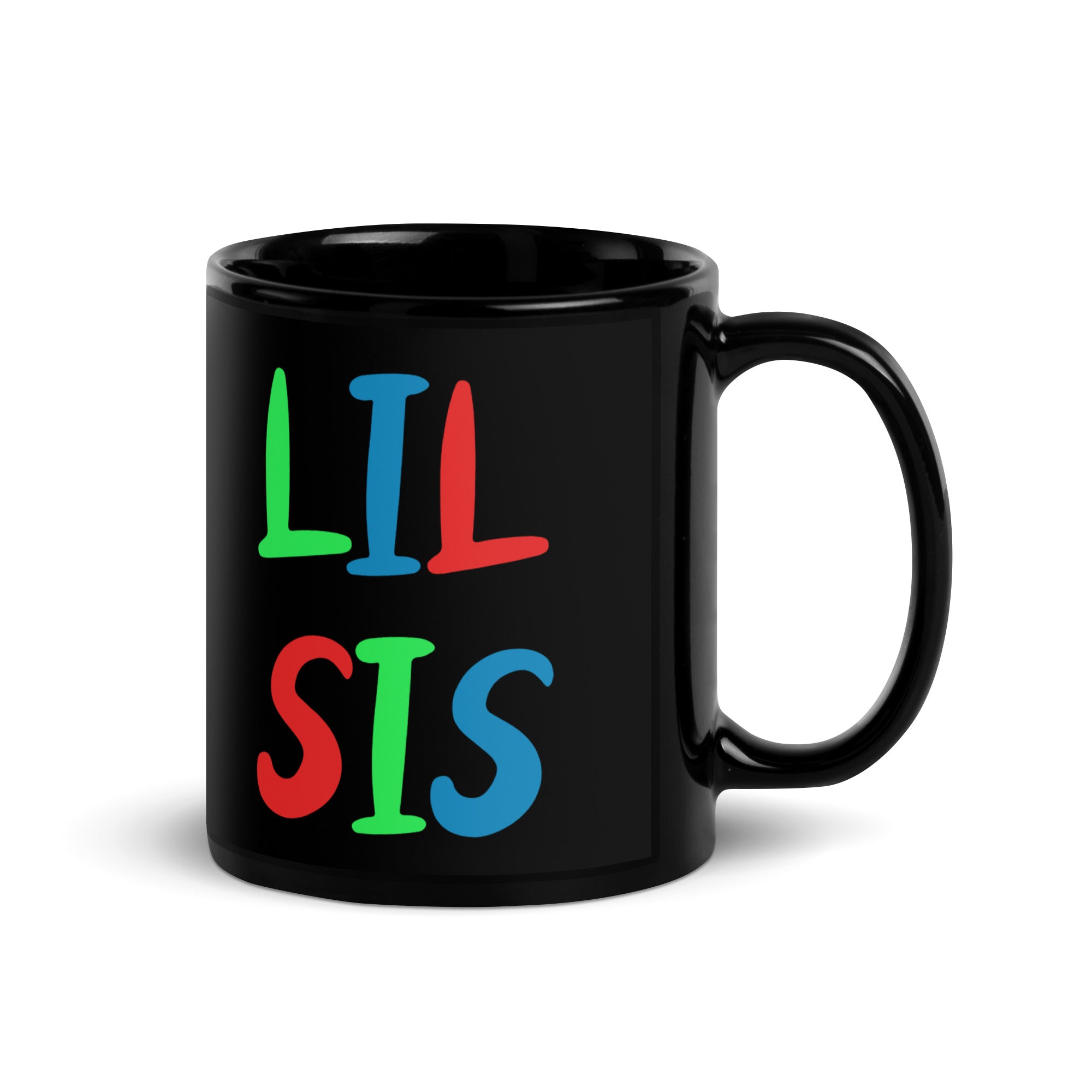 Lil Sis - Tasse - Customize – Farbe: Schwarz, Größe: 11 oz