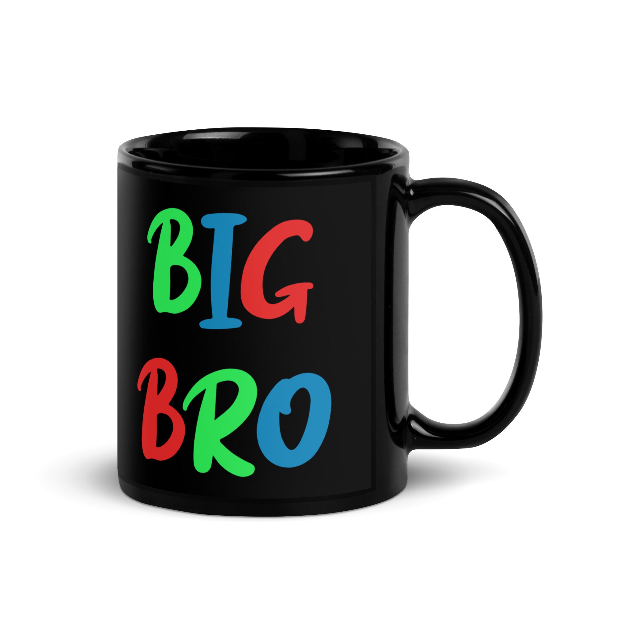 Big Bro - Tasse - Customize – Farbe: Schwarz, Größe: 11 oz