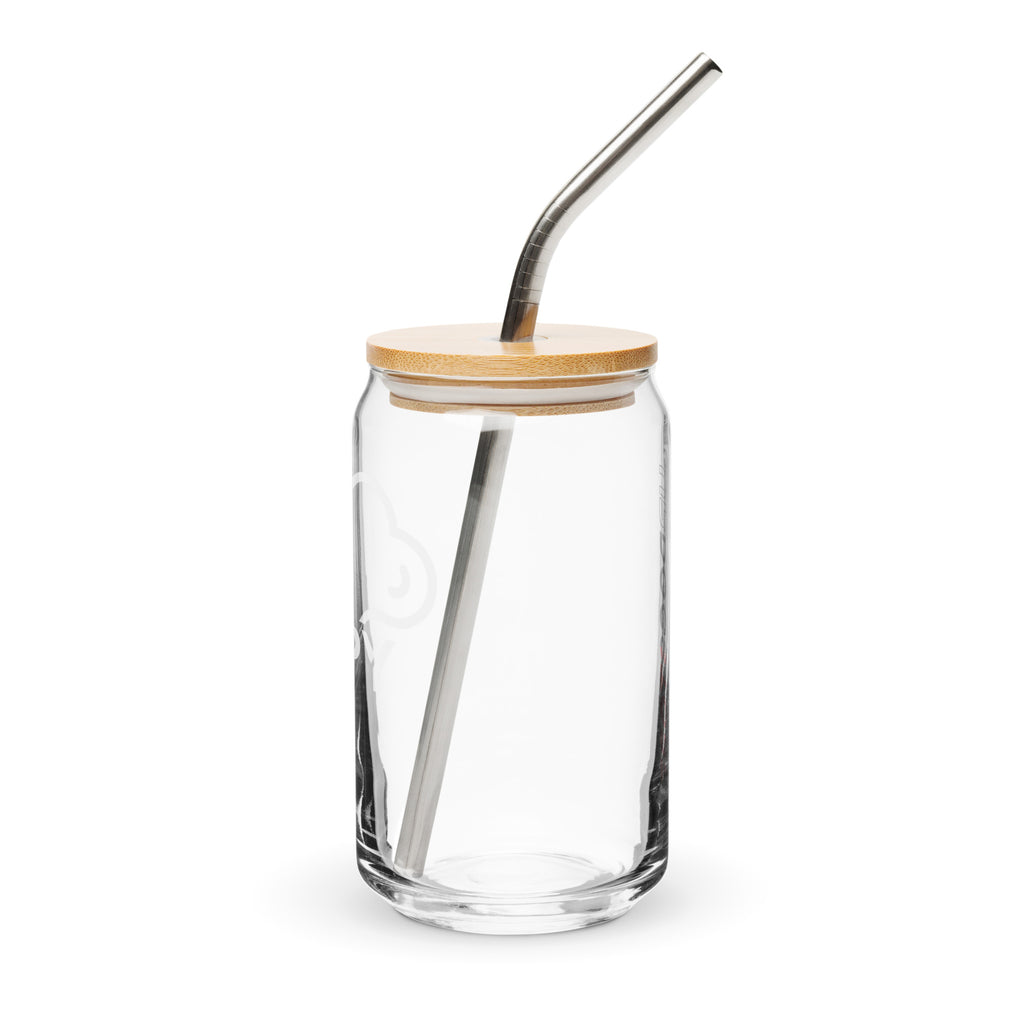 White Bone / Glas Dosenform / Customize