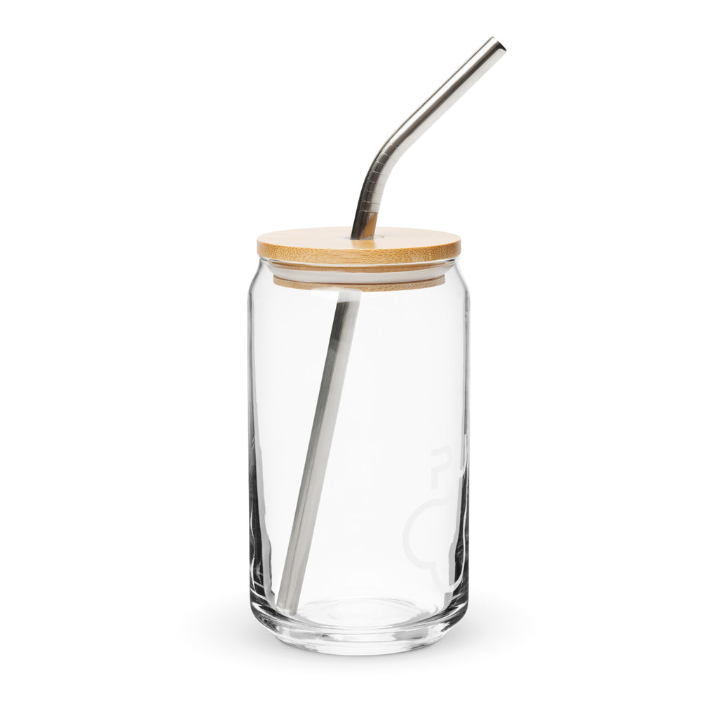 White Bone / Glas Dosenform / Customize