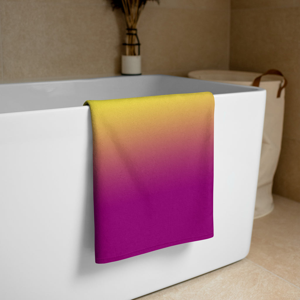 Colorful Vibes - Badetuch - Customize