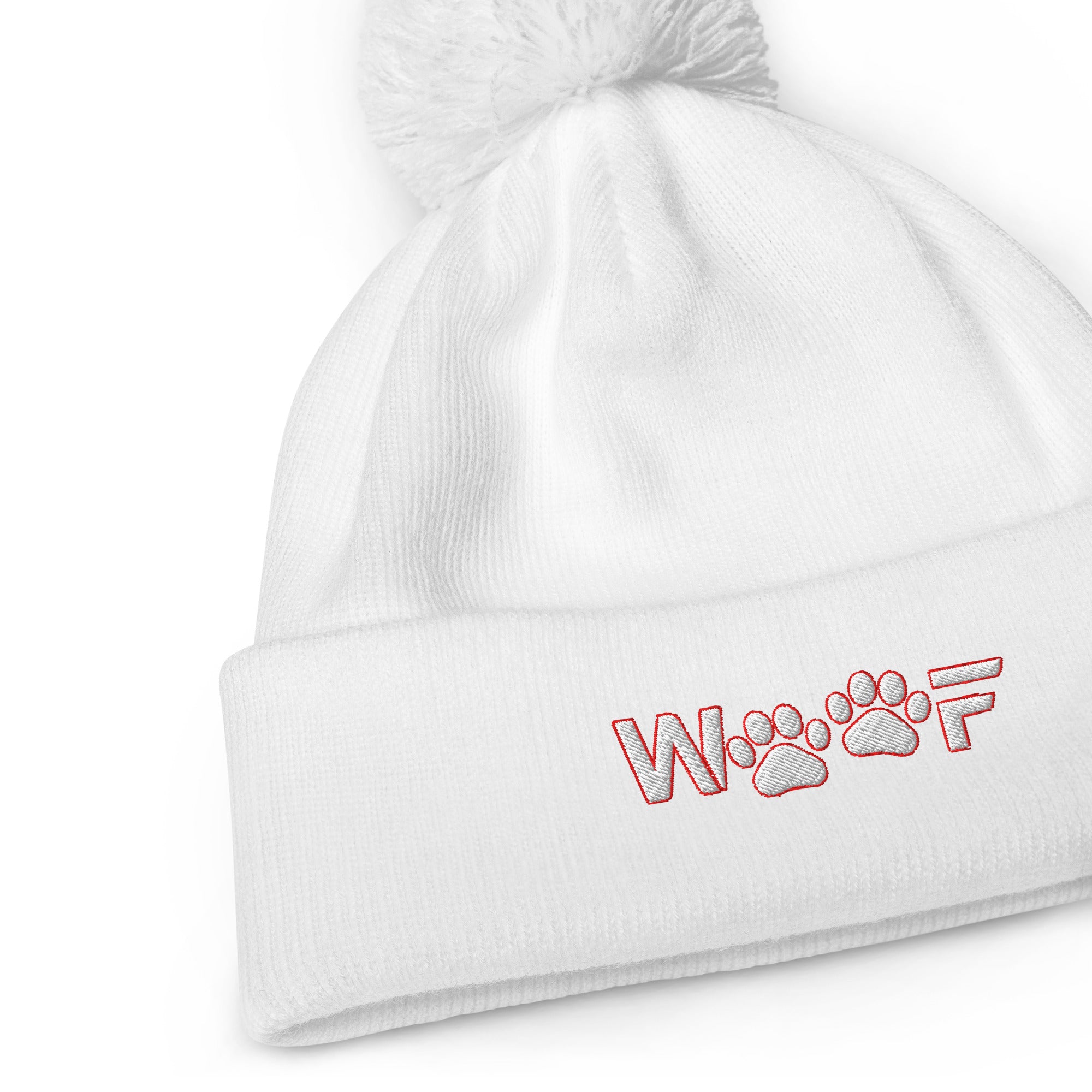 Woof / Pom-Pom Beanie / Customize