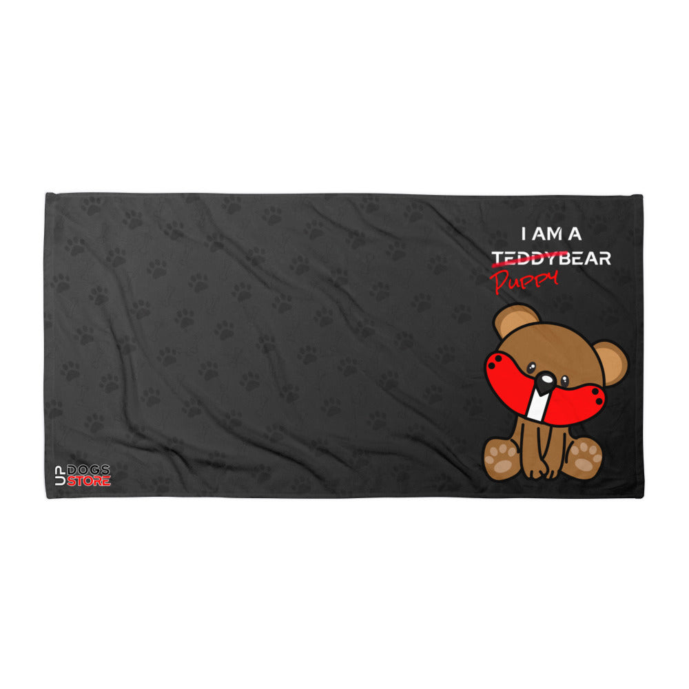 Ich bin ein PuppyBär / Bath Towel / Customize