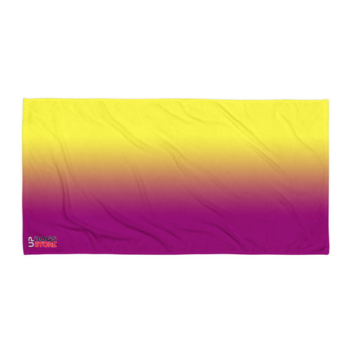Colorful Vibes - Badetuch - Customize - Clean 30″×60″