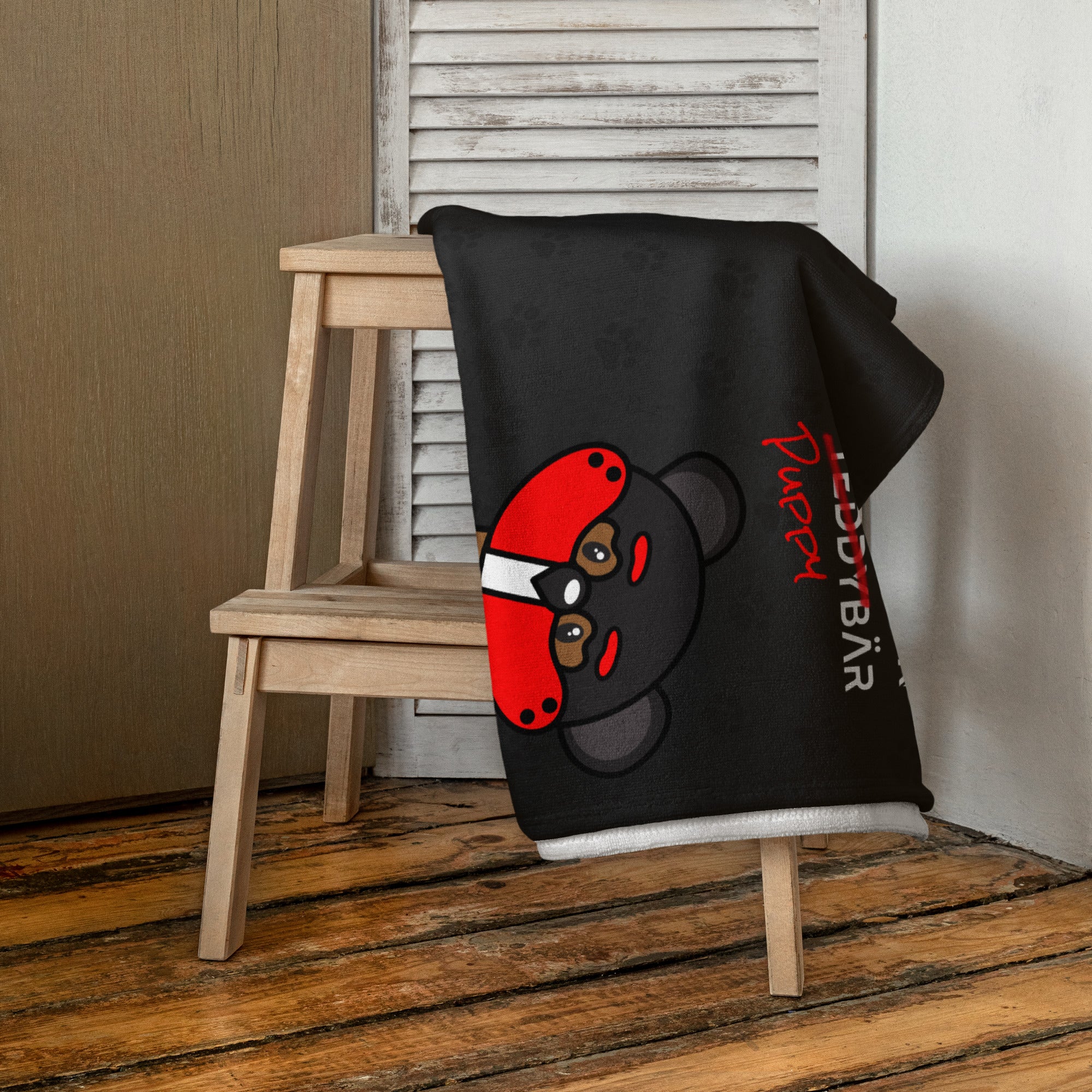 Ich bin ein PuppyBär / Bath Towel / Customize
