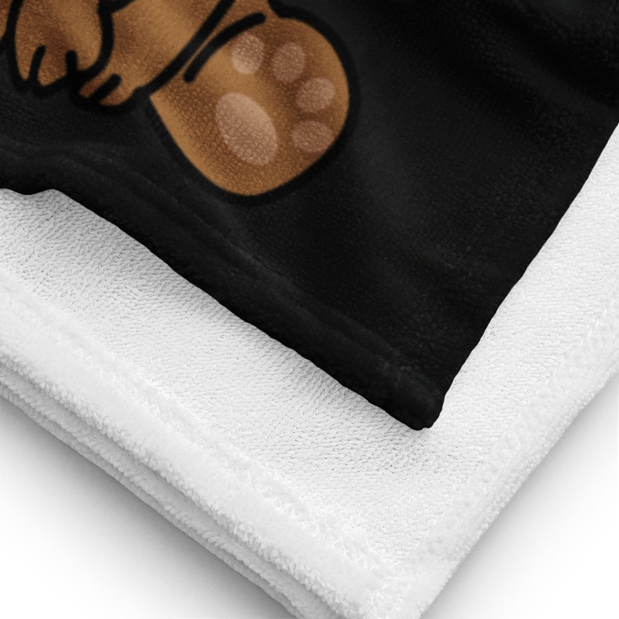 Ich bin ein PuppyBär / Bath Towel / Customize