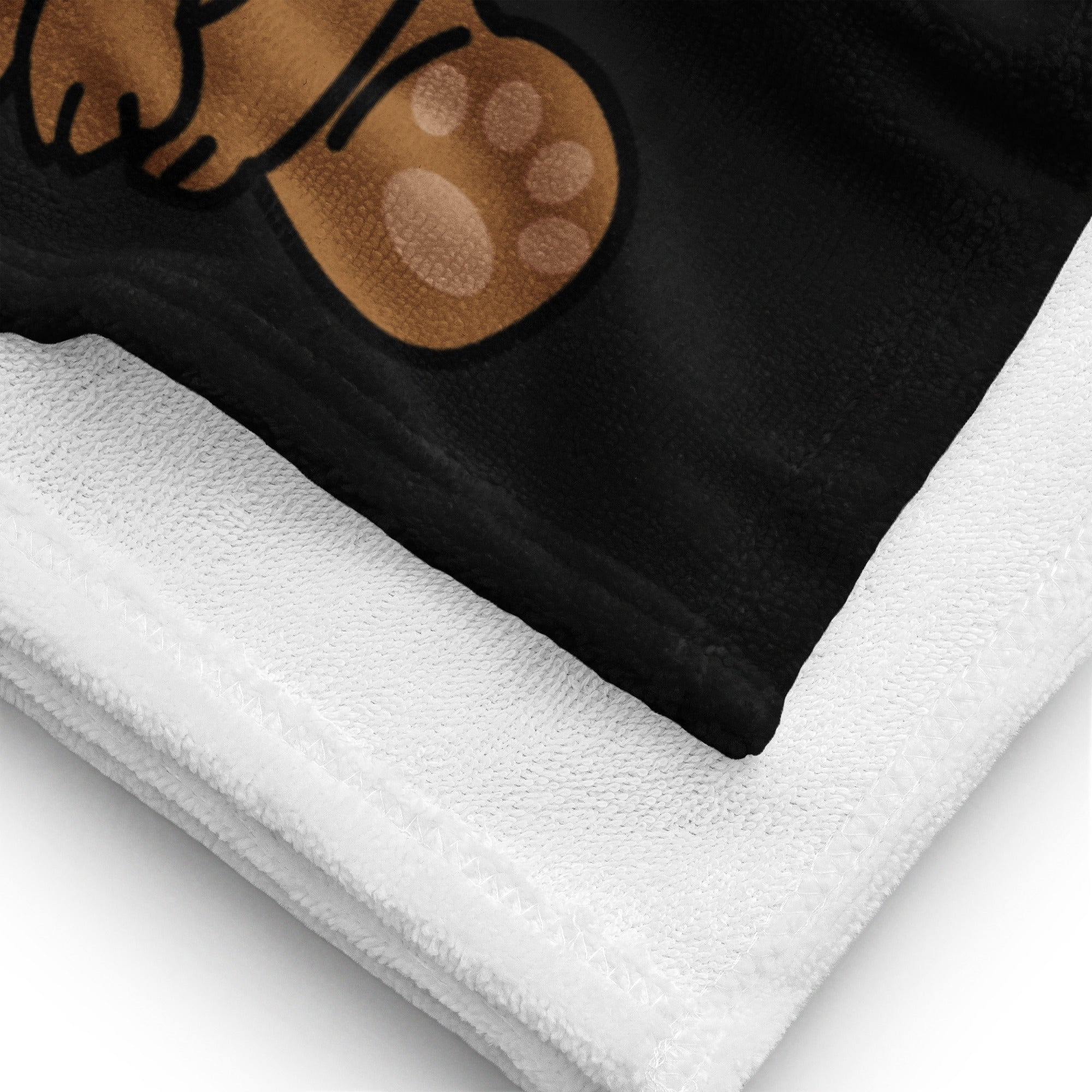 Ich bin ein PuppyBär / Bath Towel / Customize