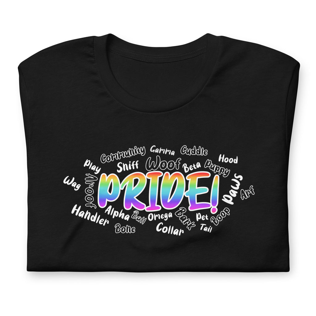 PRIDE! Woof Cloud - T-Shirt