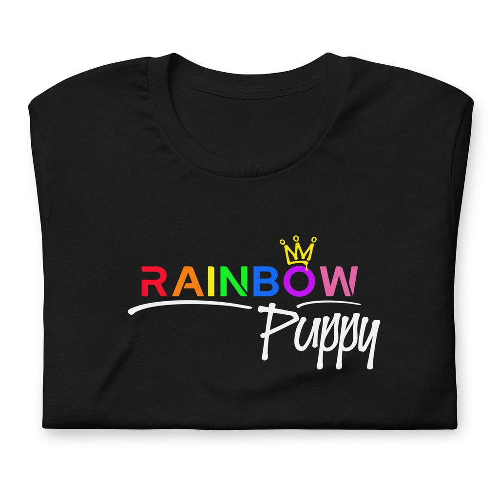 Rainbow Puppy Crown - T-Shirt