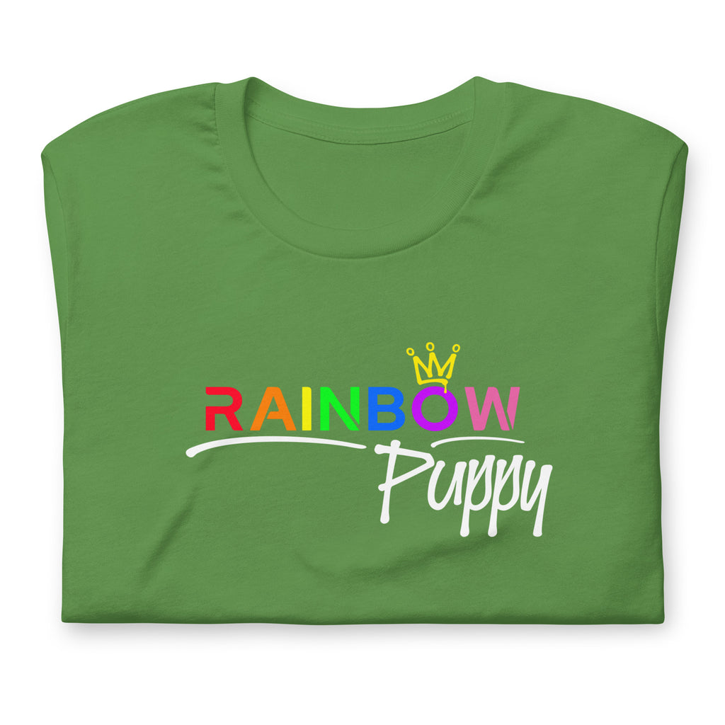 Rainbow Puppy Crown - T-Shirt