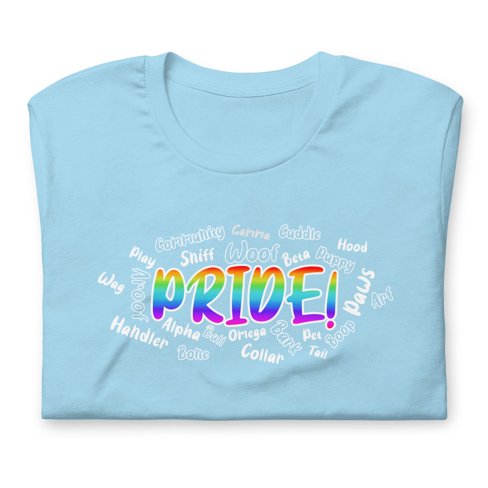 PRIDE! Woof Cloud - T-Shirt