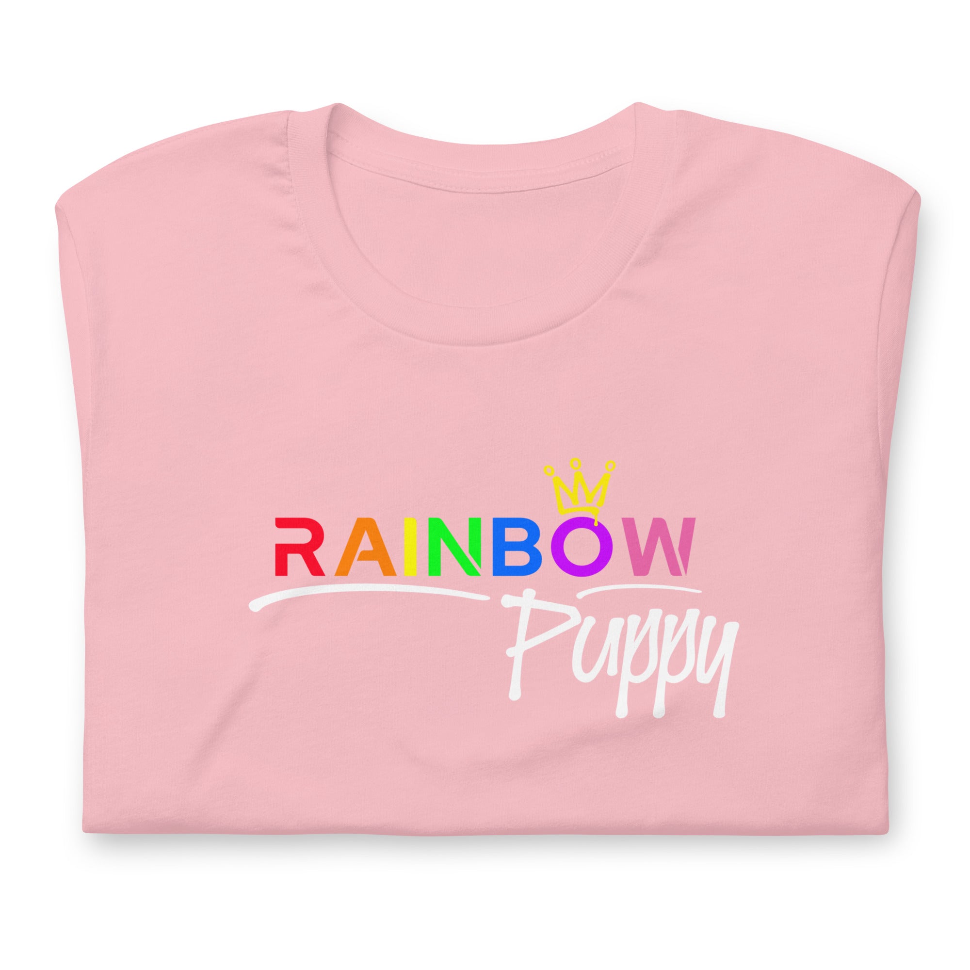 Rainbow Puppy Crown - T-Shirt